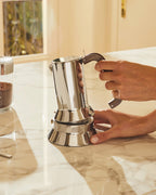 CAFETERA ESPRESSO INOX 9090 3CUPS
