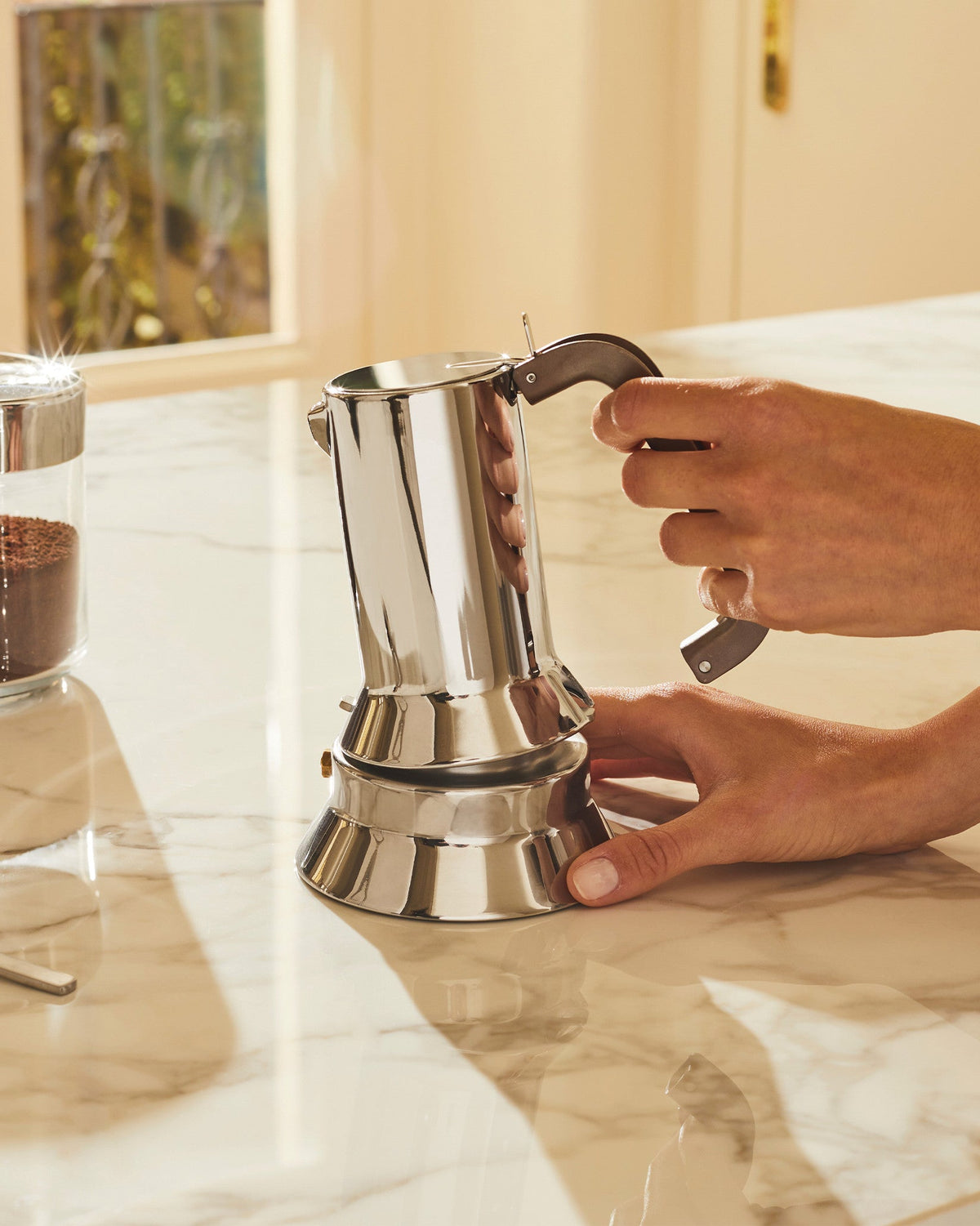 CAFETERA ESPRESSO INOX 9090 3CUPS