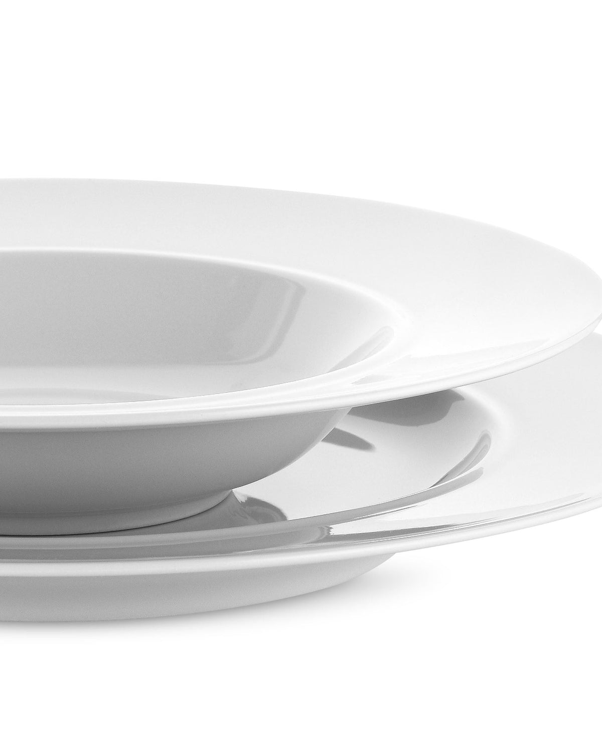 SET 4 PLATOS HONDOS PORCELAIN LA BELLA TAVOLA