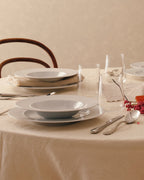 SET 4 PLATOS HONDOS PORCELAIN LA BELLA TAVOLA