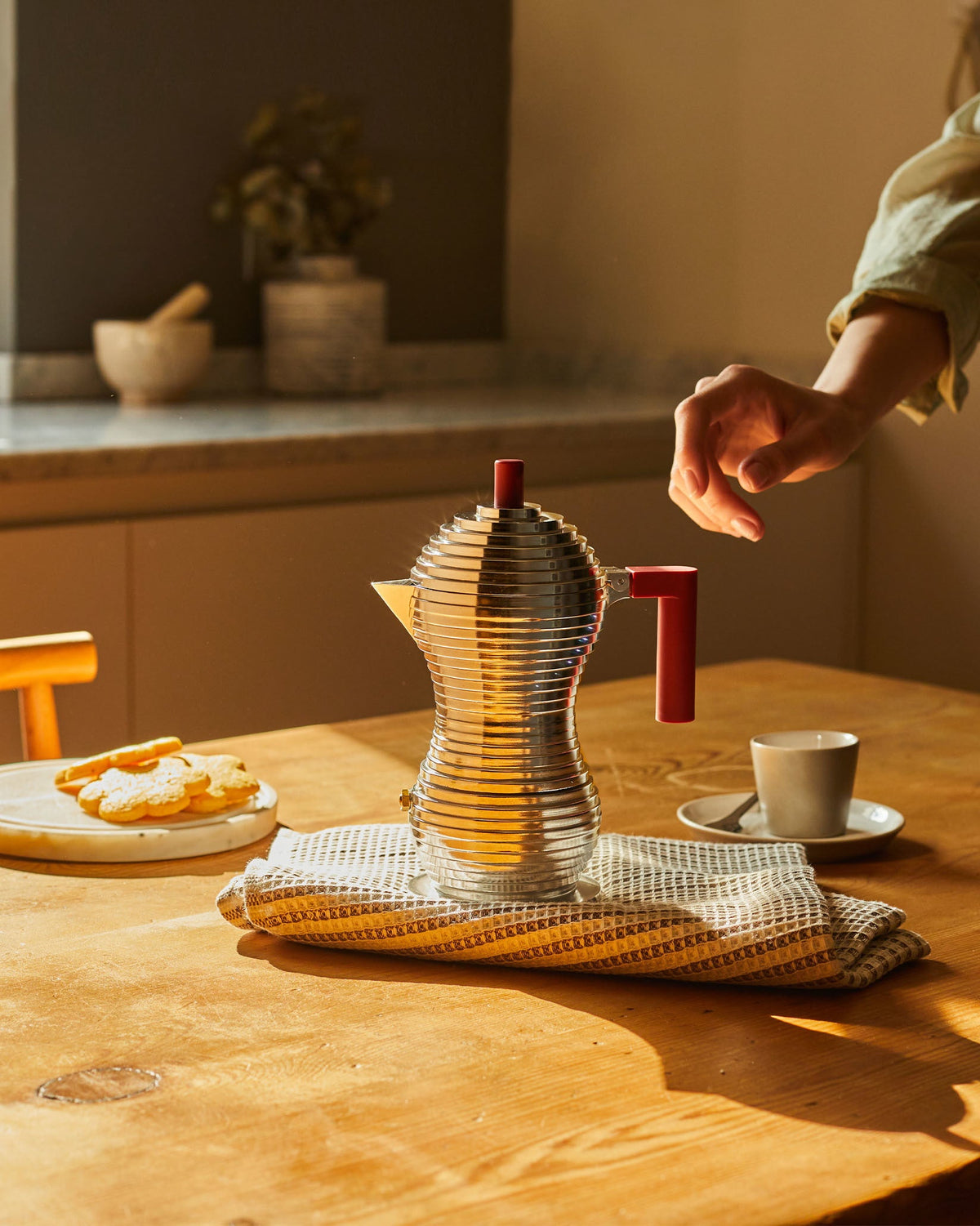 CAFETERA ESPRESSO 3 CUPS BLACK